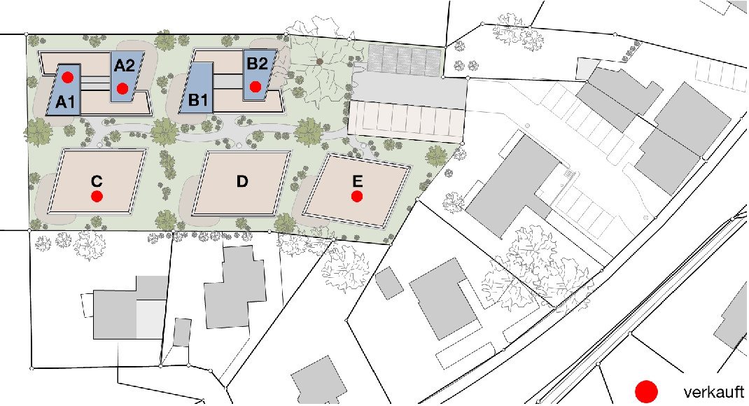 In der Siedlung Unterwald